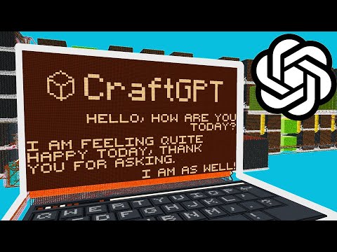I built ChatGPT with Minecraft redstone!